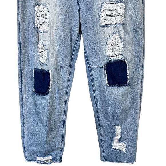 Insane Gene Slouch Vintage Patched Work Jeans - Picture 3 of 16
